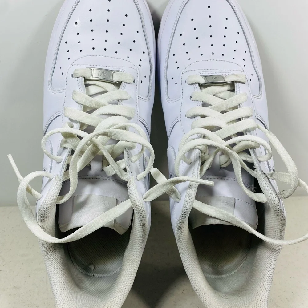 Nike Air Force 1 Low White '07 Mens White Sports Sneaker CW2288-111 size 13